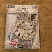 Load image into Gallery viewer, Expedition Ephemera Pack by Tim Holtz Idea-ology , 63-Piece, Assorted Colours/Designs, TH93115