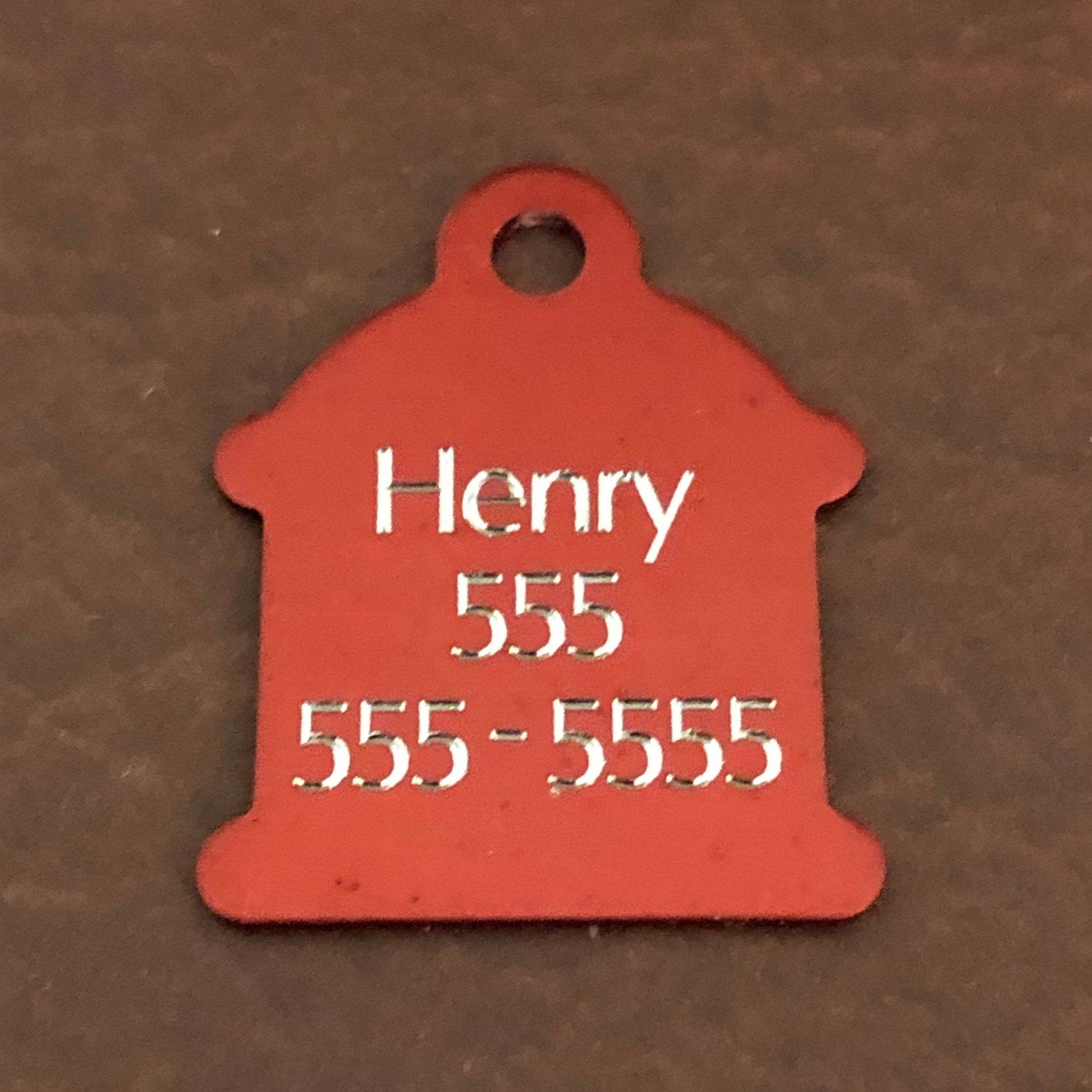 Dog, Small Fire Hydrant, Aluminum Tag, Personalized Diamond Engraved Available, Puppy, Cat Tag, Dog Tag, ID Tags, Pet Tags, CAKPASHYT