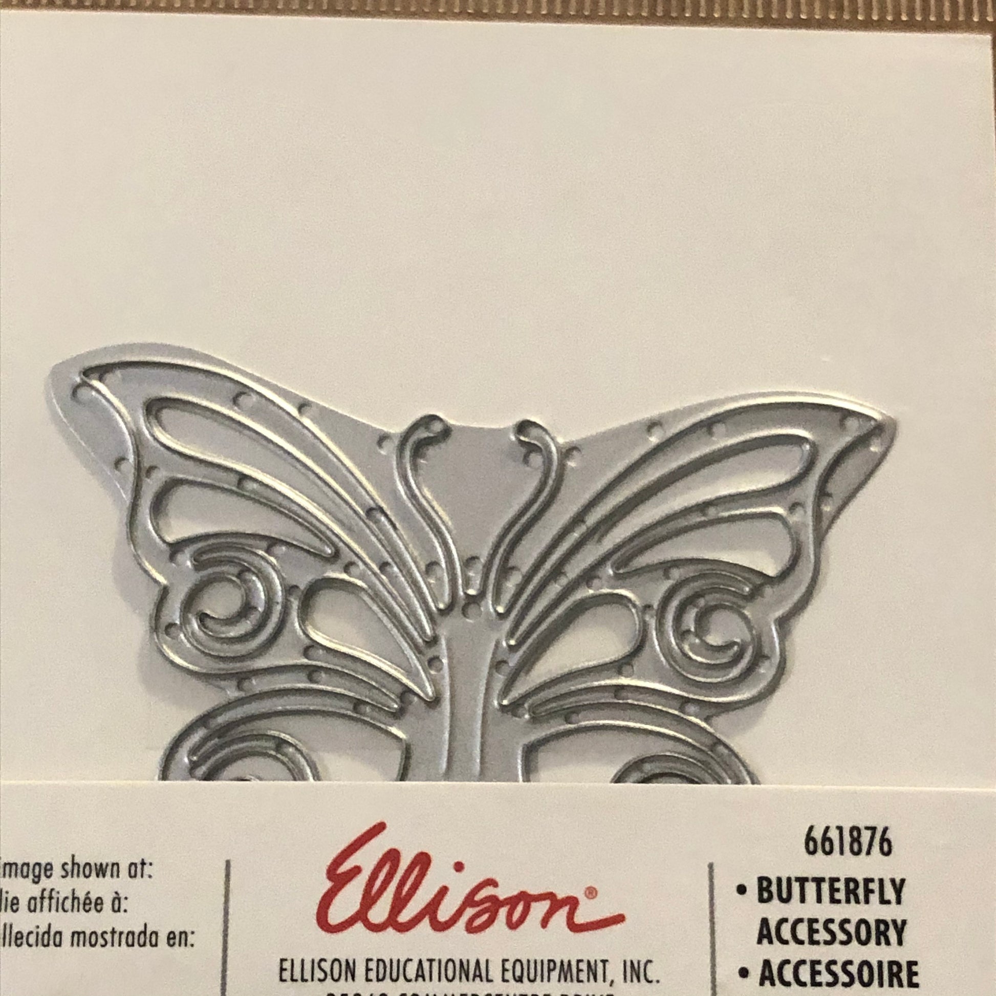 Sizzix, Butterfly, Butterfly Accessory, Thinlits Die, By David Tutera 661876 For Cardmaking