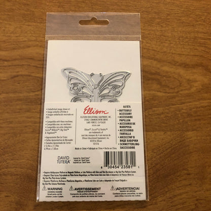 Sizzix, Butterfly, Butterfly Accessory, Thinlits Die, By David Tutera 661876 For Cardmaking