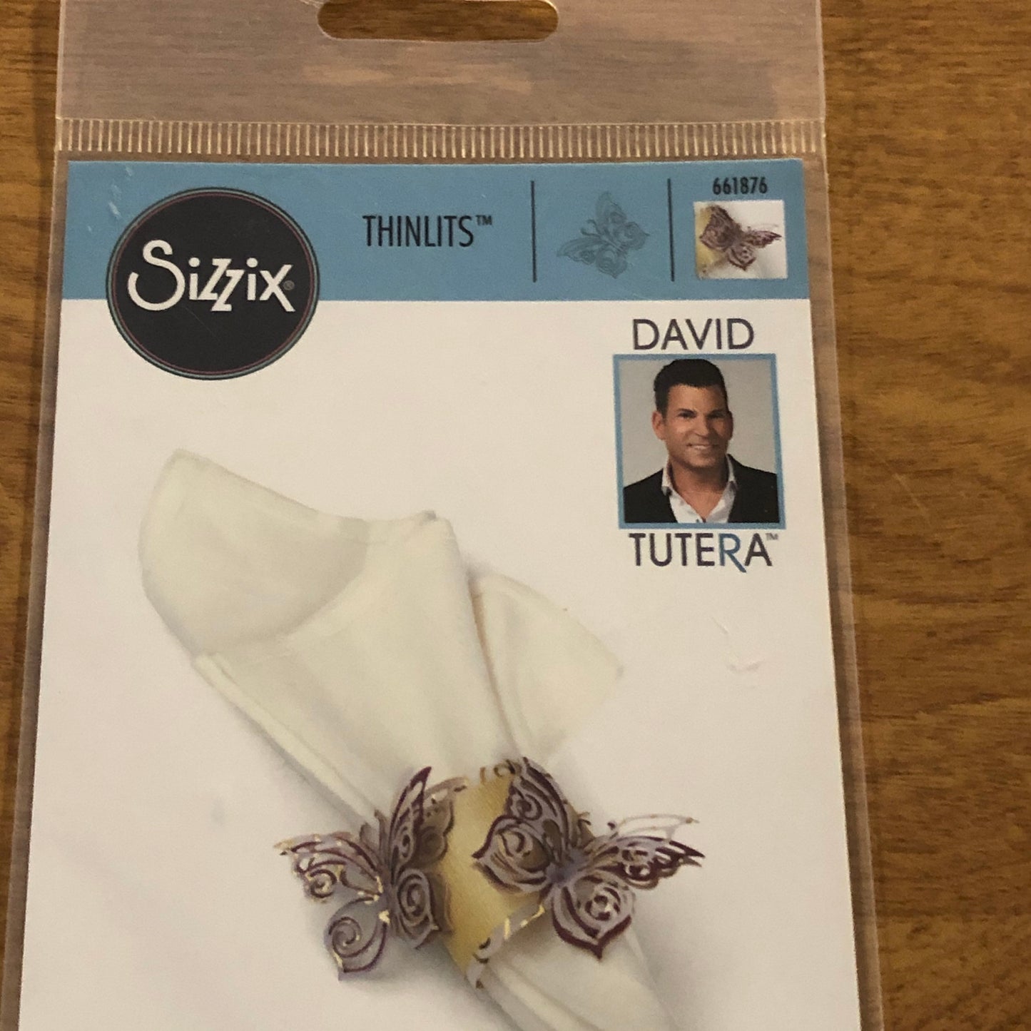 Sizzix, Butterfly, Butterfly Accessory, Thinlits Die, By David Tutera 661876 For Cardmaking