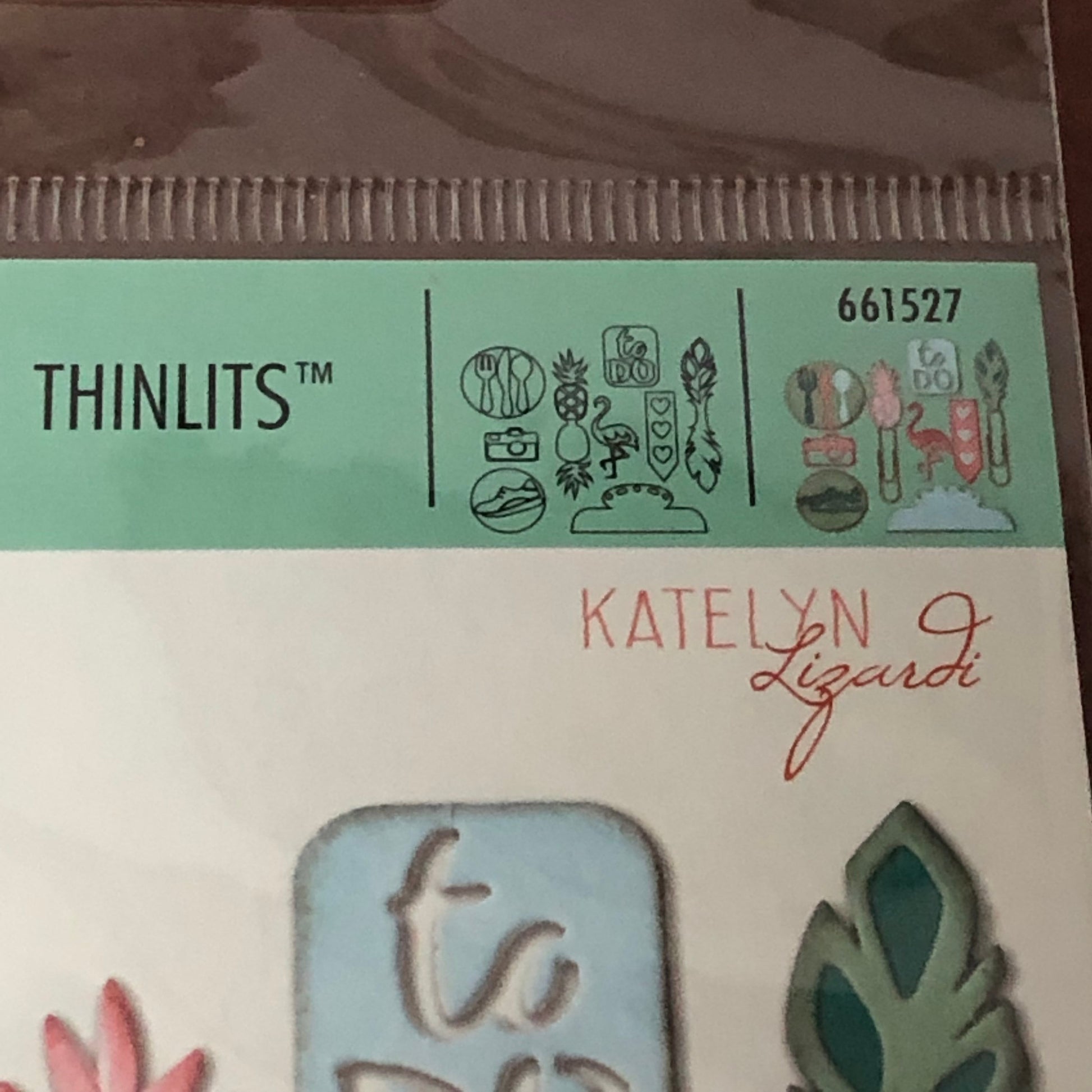 Planner Page Icons #2, Sizzix Thinlits Dies, 9 Piece Dies Set, By Katelyn Lizardi, 661527