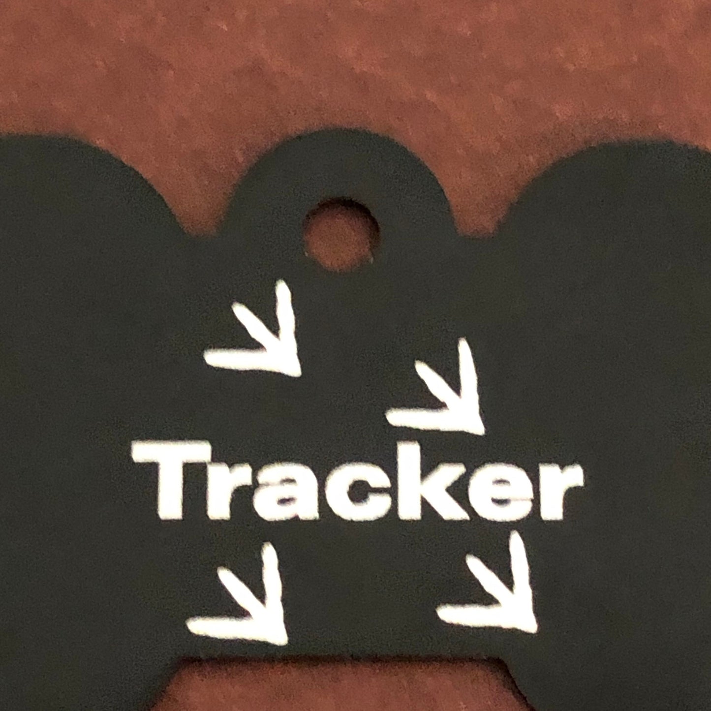 Tracker, Large Black Bone Tag, Personalized Aluminum Tag, Diamond Engraved, Dog Tag, Puppy Tag, For Dog Collar, Lost Dog ID, TLBB