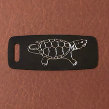 Load image into Gallery viewer, Turtle, Tortoise, Aluminum Personalized Luggage Tag, Diamond Engraved, Perfect For Carry-on, Backpacks And Suitcases, CAEXAPLT