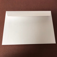 Load image into Gallery viewer, A7 Self-Seal Announcement Envelopes - 5 1⁄4 x 7 1⁄4&quot; 13 x 18 cm Pack of 25 Envelopes 24lb White A7 Envelopes For Announcements, Invitations