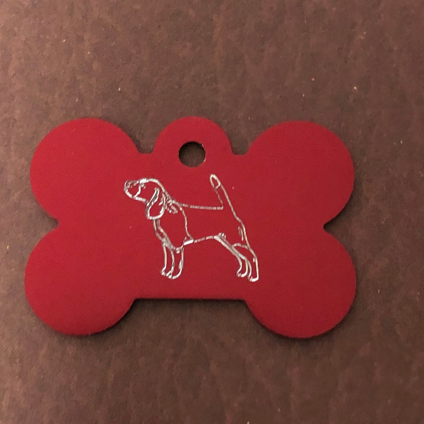 Dog, Large Bone Tag, Aluminum Personalized Diamond Engraved, Dog Tag, Pet Tag, ID Tags, For Dog Collar, Puppy Tag, CAjAPLBT