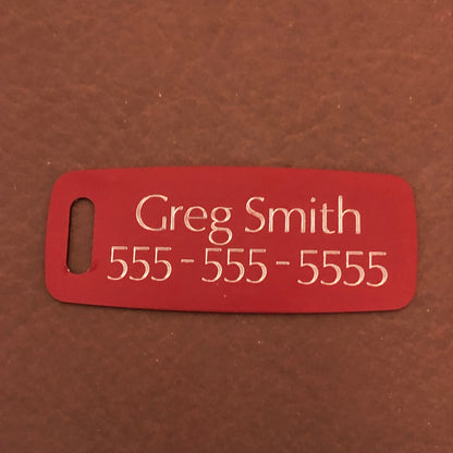 Personalized Luggage Tag Diamond Engraved Perfect For Carry-on, Backpacks And Suitcases, PDEALT