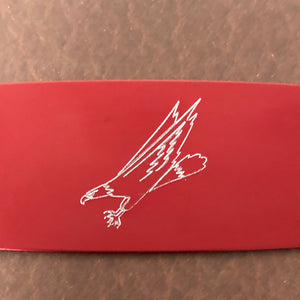 Eagle, Aluminum Personalized Luggage Tag, Diamond Engraved, Perfect For Carry-on, For Backpacks, Suitcases, CAnAPLT