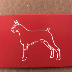 Dog, Aluminum Personalized Luggage Tag, Diamond Engraved, Perfect For Carry-on, For Backpacks, Suitcases, CAAAPLT