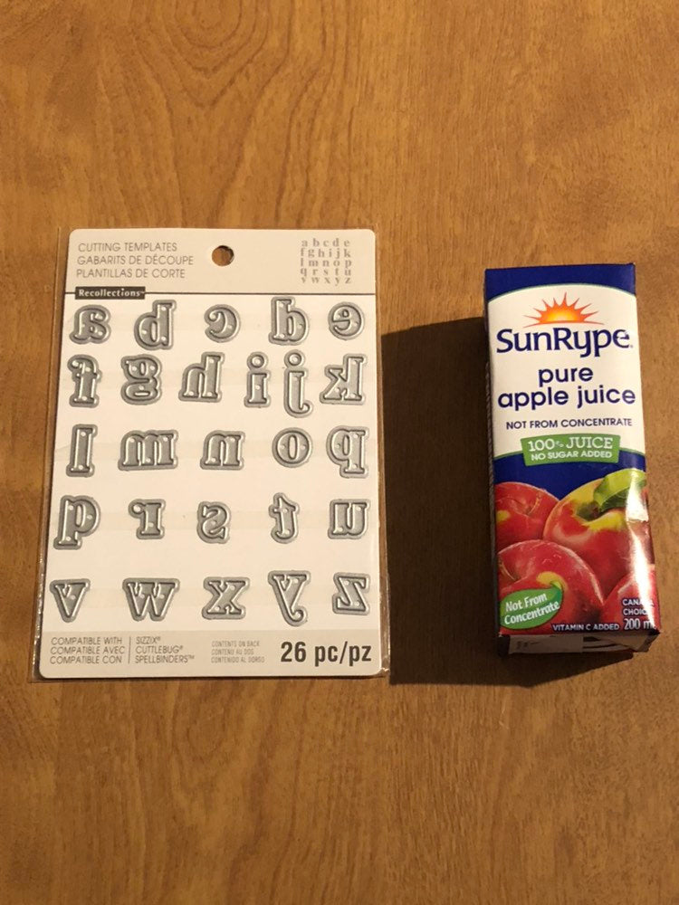 Recollections 26 Piece Alphabet All Lower Case Unicase Letters