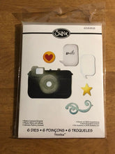 Load image into Gallery viewer, Retro camera and Icons, Sizzix Thinlits, 6 Piece Dies Set, 658958 For Card Making