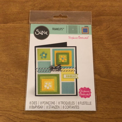 Dotted Squares Sizzix Framelits By Stephanie Barnard 561841