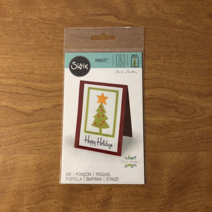 Christmas Tree Sizzix Thinlits Die By Debi Potter 660727