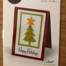 Load image into Gallery viewer, Christmas Tree, Sizzix Thinlits Die, By Debi Potter 660727 For Making Christmas Cards