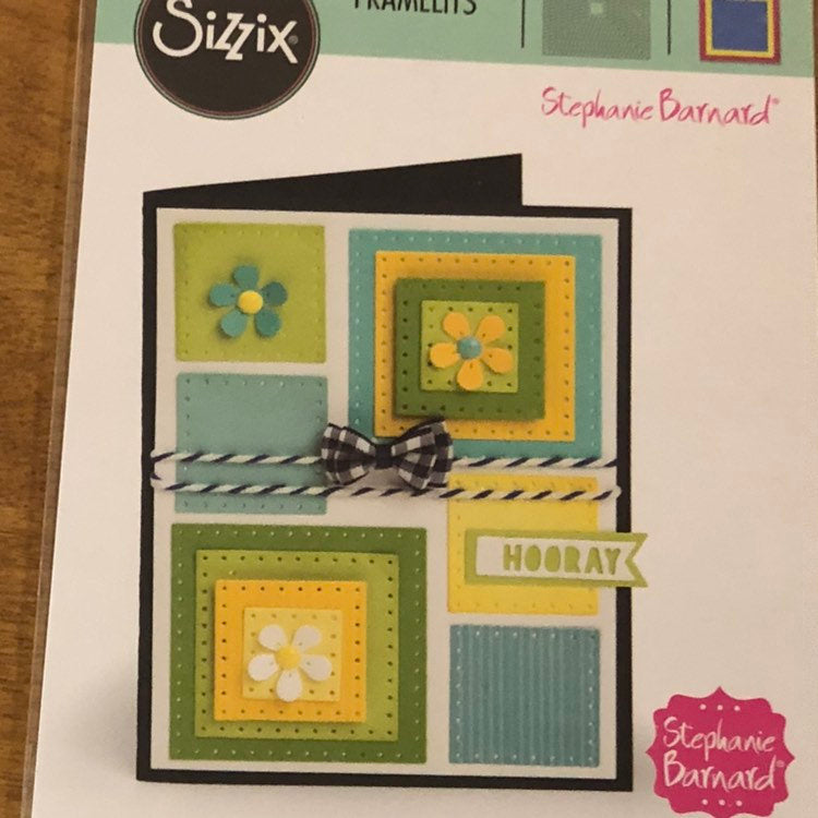 Dotted Squares Sizzix Framelits By Stephanie Barnard 561841