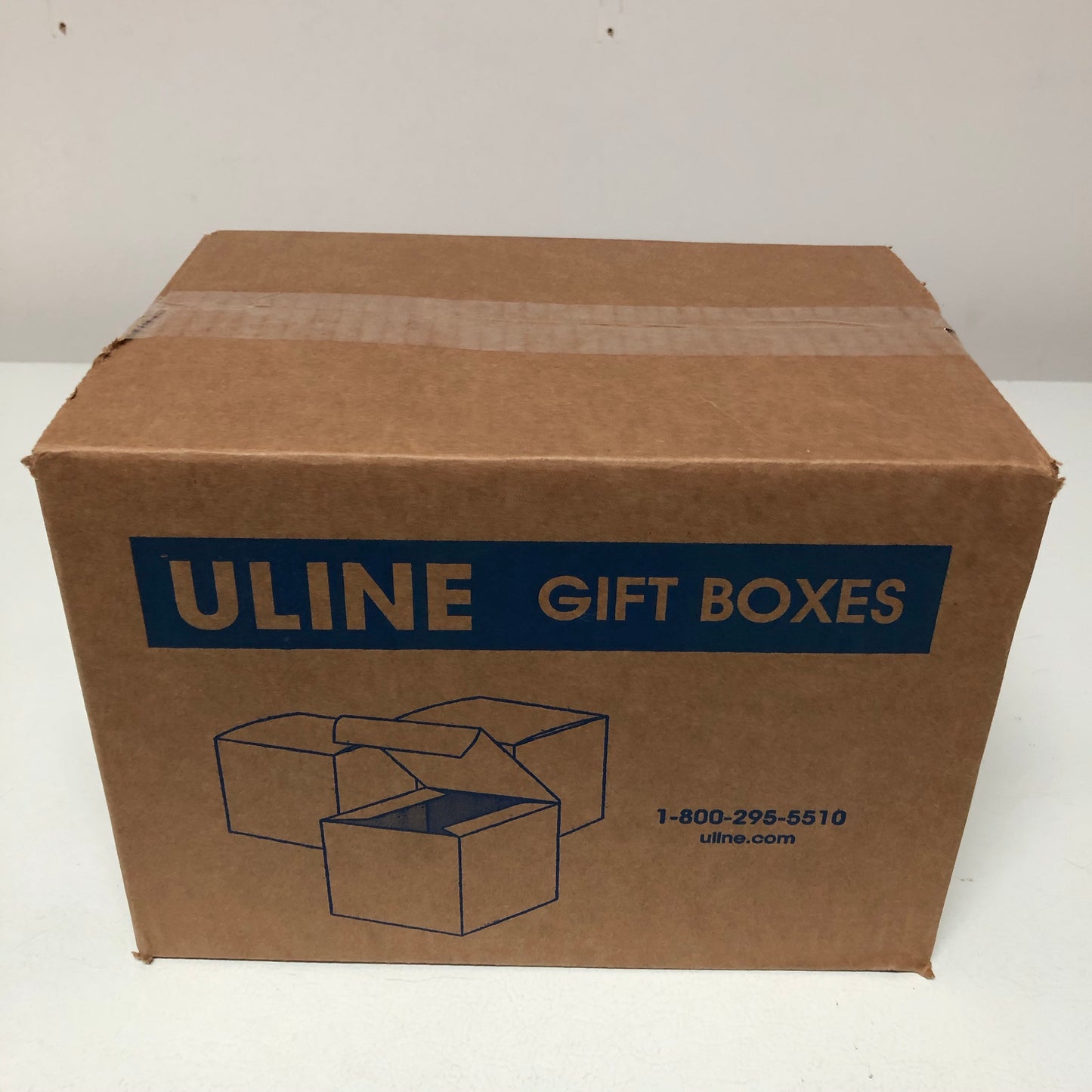 4 x 4 x 4", White Gloss Gift Boxes 1 Box of 100