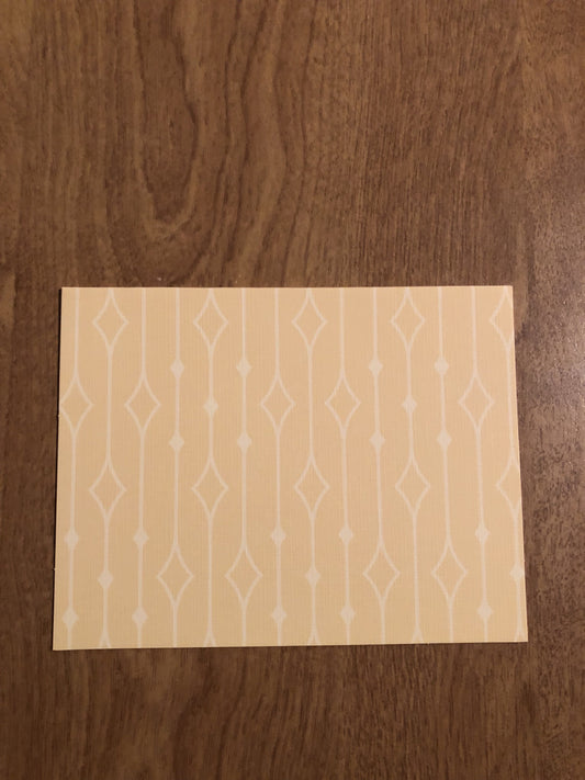 Blank Cards With Patterns and Envelopes 8 Pack